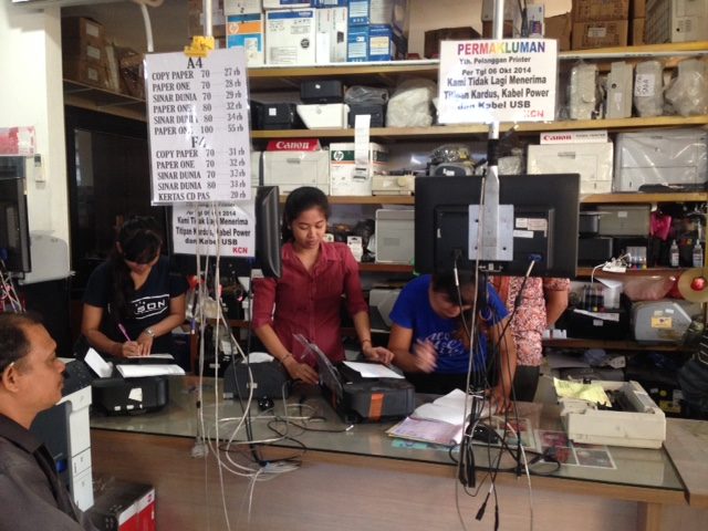 service printer kcn bali